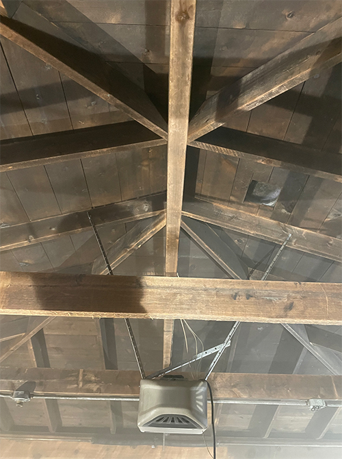 Dry Ice Blasting Garage Fire Remediation Before